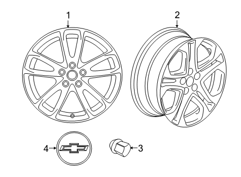 2017 Chevy SS Wheels Diagram