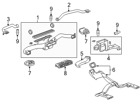 2007 Chevy Silverado 2500 HD Automatic Temperature Controls Diagram