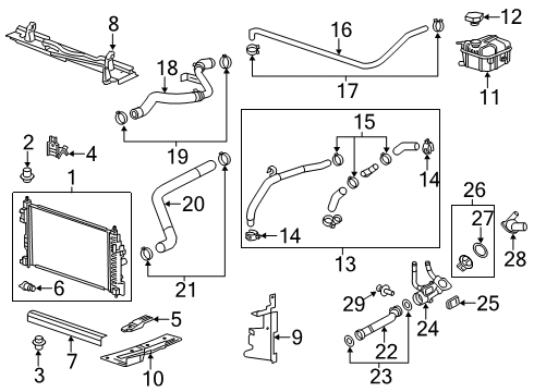 2012 Buick Regal Oxygen Sensor Diagram for 12640115