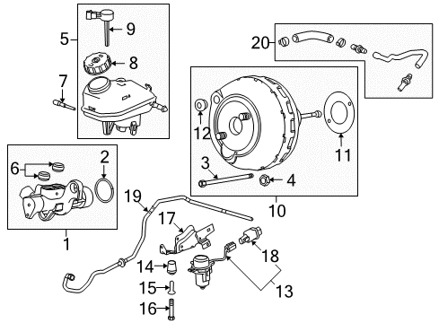 2012 Buick LaCrosse Dash Panel Components Diagram
