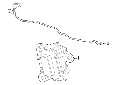 2023 Chevy Silverado 1500 Fog Lamps Diagram