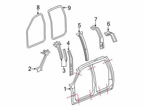 2013 Chevy Silverado 1500 Uniside Diagram