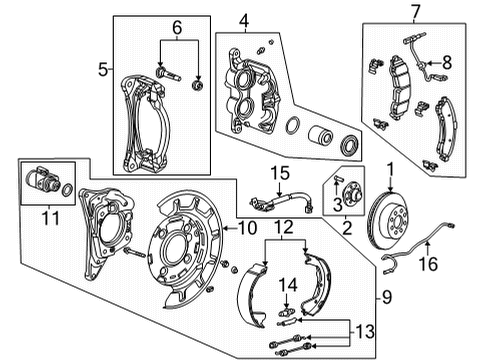 2021 Chevy Silverado 2500 HD Parking Brake Diagram