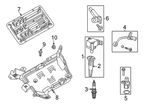2022 Cadillac CT5 Ignition System Diagram