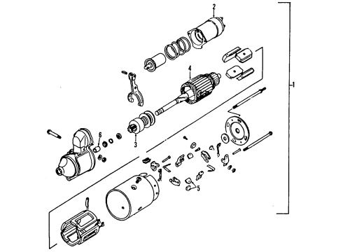 1991 Chevy G10 Starter Diagram