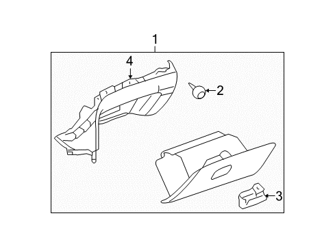 2012 Chevy Malibu Glove Box Diagram