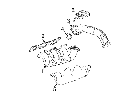 2007 Pontiac Grand Prix Exhaust Manifold Diagram