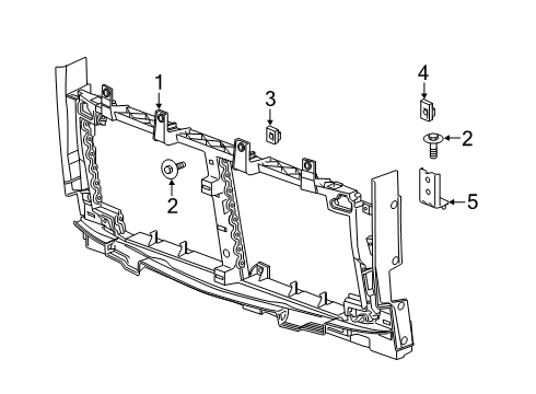2019 Chevy Silverado 1500 Front Panel Diagram 4 - Thumbnail