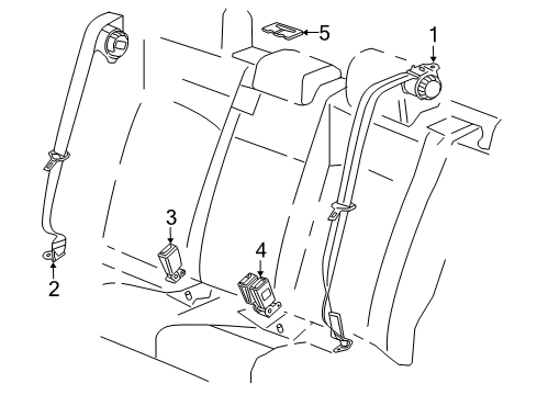 2016 Chevy Cruze Seat Belt Diagram