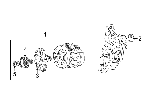 1998 GMC C1500 Alternator Diagram