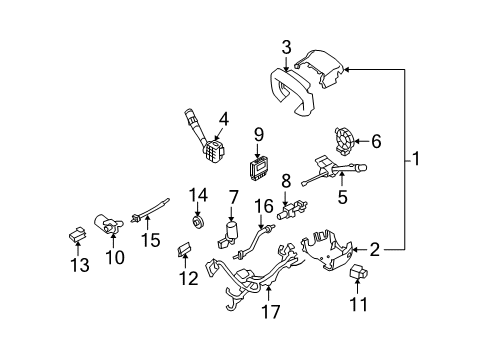 2005 Cadillac STS Switches Diagram