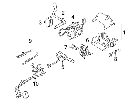 2005 Pontiac Montana Ignition Lock Diagram
