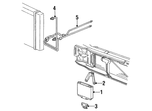 1999 GMC C2500 Suburban Oil Cooler Diagram