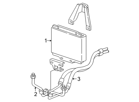 1999 GMC C1500 Oil Cooler Diagram