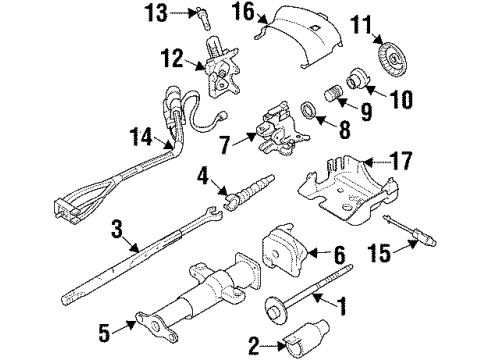1999 GMC C2500 Suburban Ignition Lock Diagram