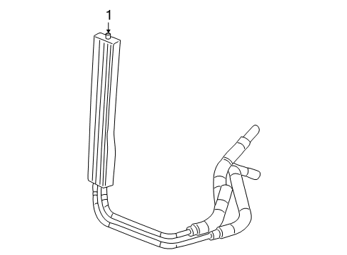 2013 Chevy Silverado 1500 Power Steering Oil Cooler Diagram