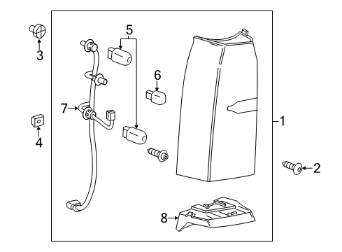 2020 Chevy Suburban Combination Lamps Diagram
