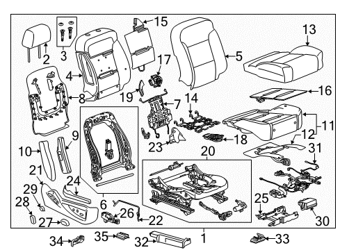 2016 Chevy Silverado 1500 Heated Seats Diagram