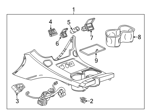 2017 GMC Yukon XL Heated Seats Diagram 2 - Thumbnail