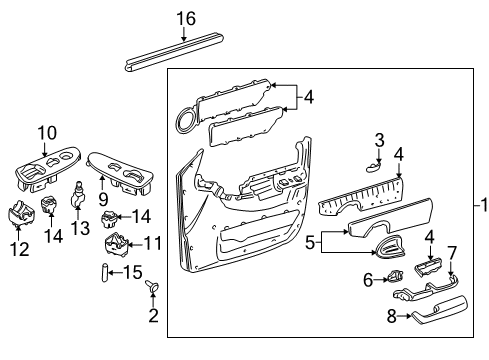 2003 Chevy Venture Mirrors Diagram