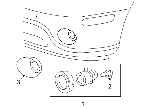 2007 Buick Rainier Bulbs Diagram