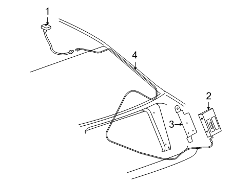 2007 Chevy Impala Antenna & Radio Diagram