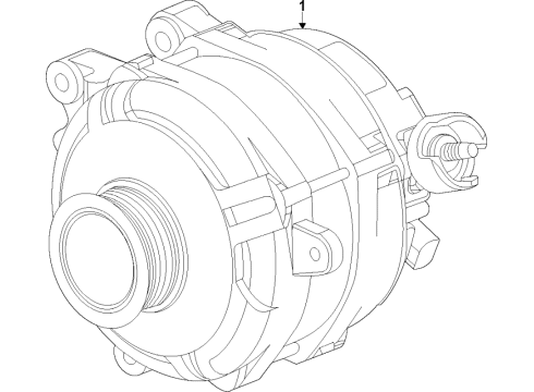 2017 GMC Acadia Alternator Diagram