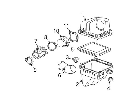 2005 Chevy Equinox Air Intake Diagram