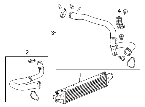2017 Chevy Sonic Intercooler Diagram