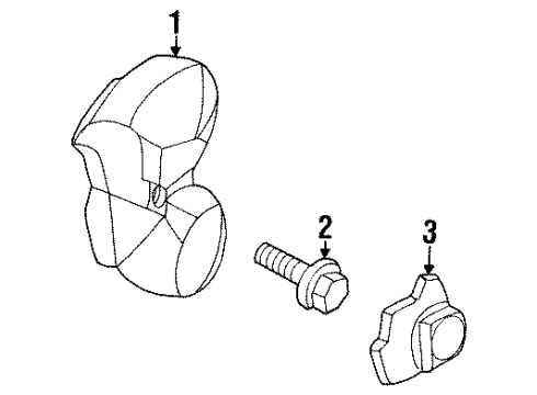 2003 Oldsmobile Aurora Horn Diagram