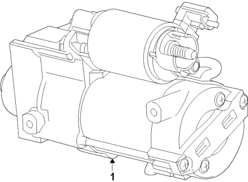 2021 Chevy Silverado 1500 Starter Diagram