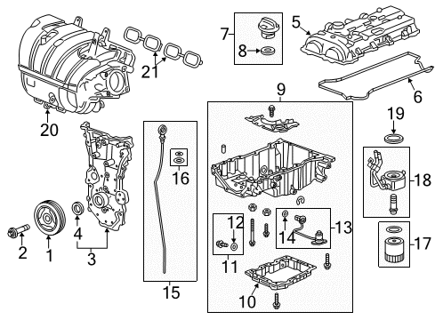2017 Cadillac ATS Filters Diagram 7 - Thumbnail