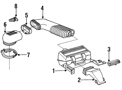 1989 Chevy Corsica Air Intake Diagram