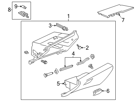 2017 Buick Verano Glove Box Diagram