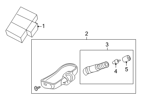2010 Cadillac CTS Tire Pressure Monitoring, Electrical Diagram 2 - Thumbnail