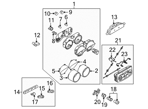 2007 Chevy Aveo5 Back-Up Switch Diagram for 96192077