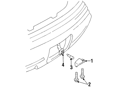 1998 Chevy Monte Carlo License Lamps Diagram