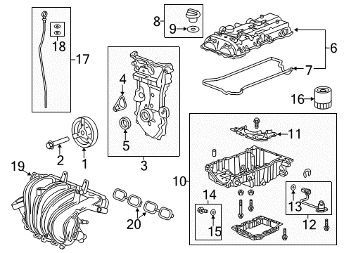 2017 Chevy Impala Filters Diagram 1 - Thumbnail