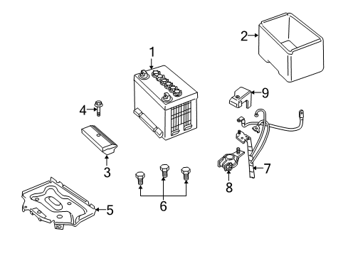 2006 Pontiac GTO Battery Diagram