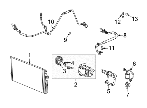 2005 Saturn Vue Switches & Sensors Diagram 2 - Thumbnail