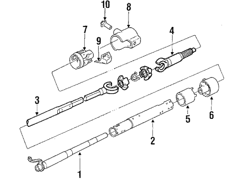 1987 Chevy Monte Carlo Ignition Lock, Electrical Diagram 2 - Thumbnail