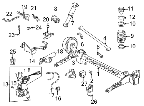 1998 Chevy Venture Air Compressor Diagram for 15147082