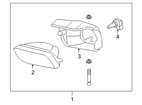 2006 Chevy Silverado 2500 HD Fog Lamps Diagram