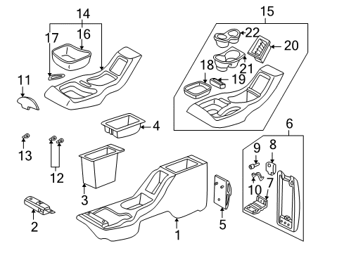 1994 Chevy S10 Indicator Diagram for 15668735