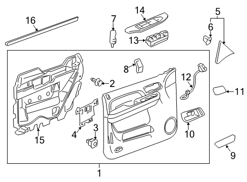 2014 Chevy Silverado 2500 HD Heated Seats Diagram