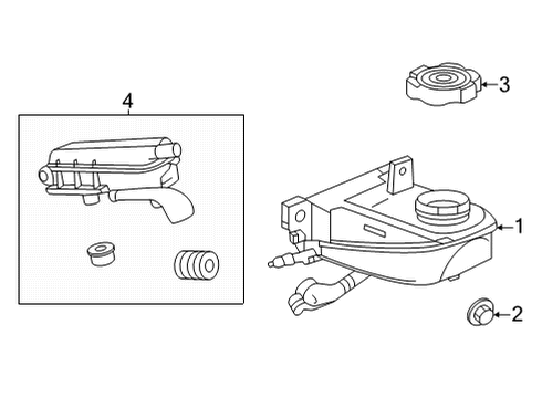2024 Chevy Trailblazer Dash Panel Components Diagram