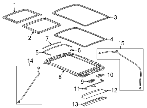 2022 Chevy Blazer Sunroof Diagram