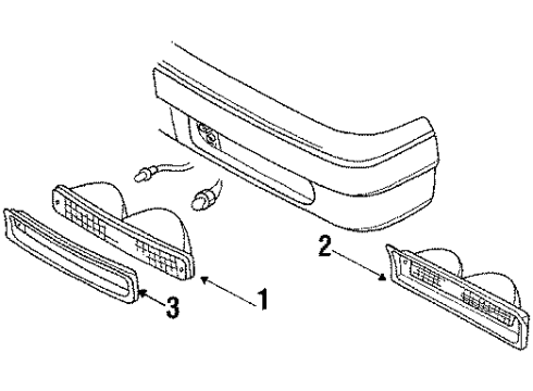 1990 Buick Skylark Park Lamps Diagram