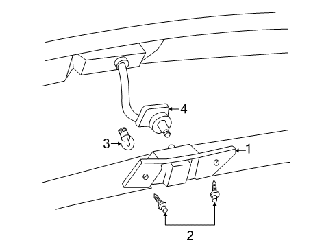 2005 Buick Park Avenue License Lamps Diagram
