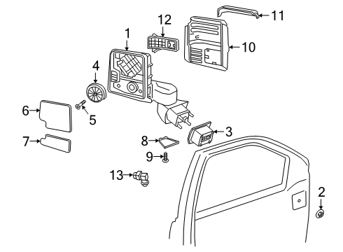 2020 Chevy Silverado 1500 Automatic Temperature Controls Diagram 7 - Thumbnail